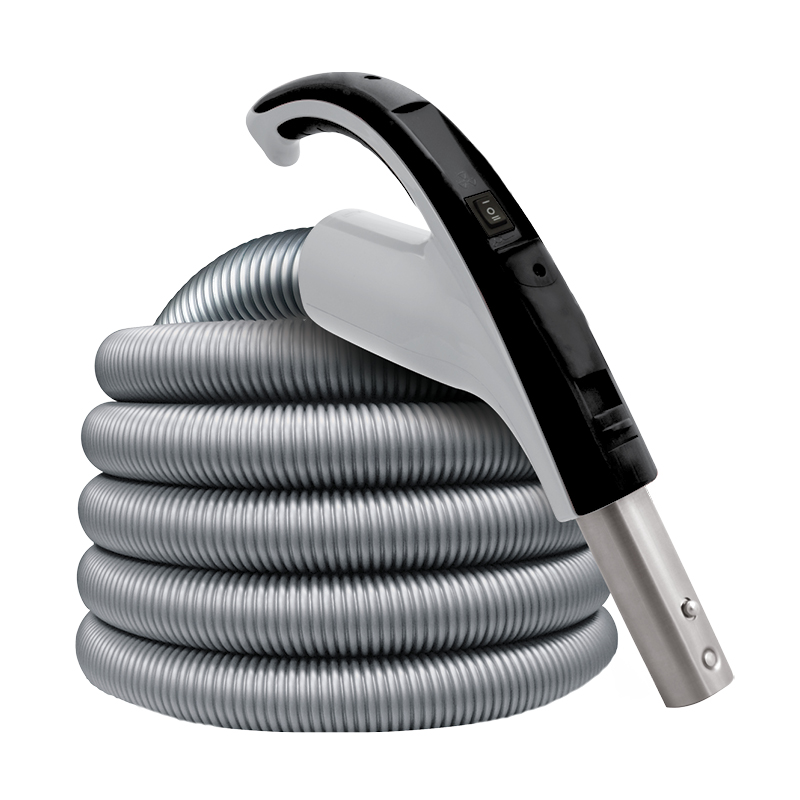 Exclusive Black electric hose 110/24V with hybrid connection