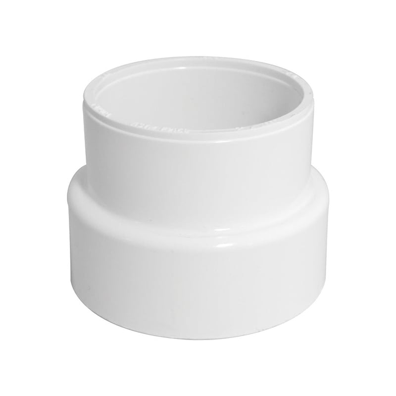 Reducer PVC pipe fitting – Vaculine – 2 in. to 1 21/32 in. (51-43 mm)